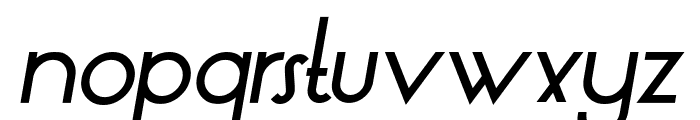 LT Oksana Medium Italic Font LOWERCASE