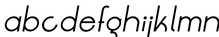 LT Oksana Regular Italic Font LOWERCASE