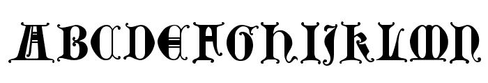 Lubeck Font LOWERCASE
