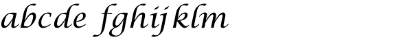 Lucida Calligraphy EF Font LOWERCASE