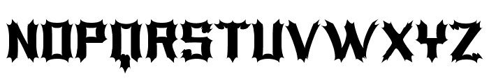 Luciferius Font UPPERCASE