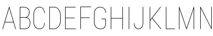 Lugina FP Light Font UPPERCASE