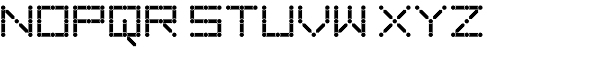 Lunokhod AOE Font UPPERCASE