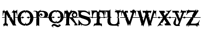 LushUs Medium Font UPPERCASE