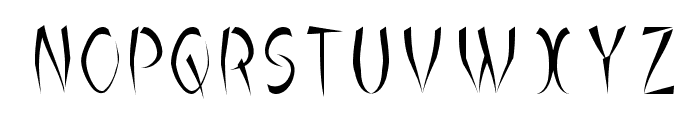 Luteous Maximus Font UPPERCASE