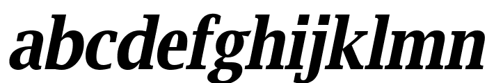 Luxi Serif Bold Oblique Font LOWERCASE