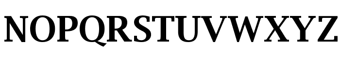 Luxi Serif Bold Font UPPERCASE