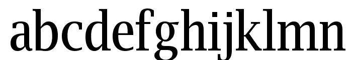 Luxi Serif Regular Font LOWERCASE