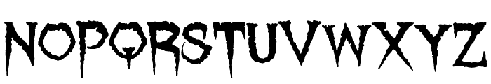 Lycanthrope Font UPPERCASE