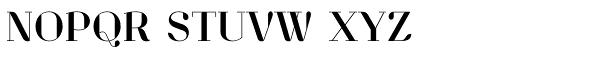 Lynx Serif Font UPPERCASE