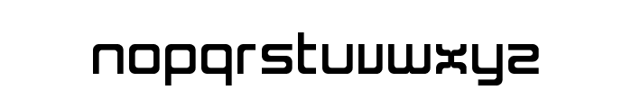 MAMBO Regular Font LOWERCASE