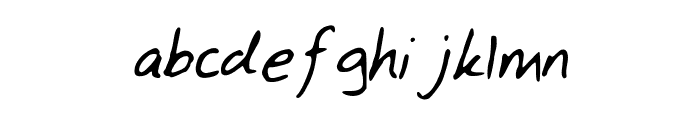 MacFunky Font LOWERCASE