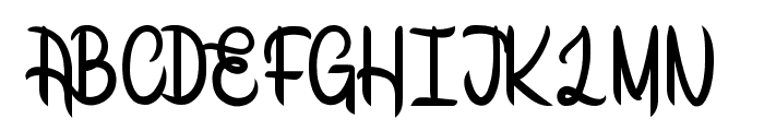 Mad Potato Bill Font UPPERCASE