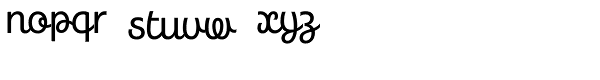 Madita Regular Font LOWERCASE