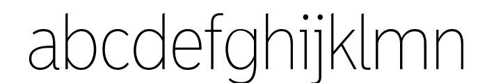 MadrasExtraLight Font LOWERCASE