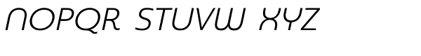 Madurai Extended Regular Italic Font UPPERCASE