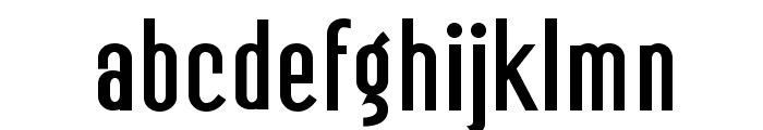 Mager Fat Font LOWERCASE