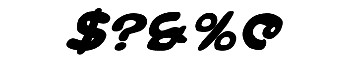 Magic Beans Bold Italic Font OTHER CHARS