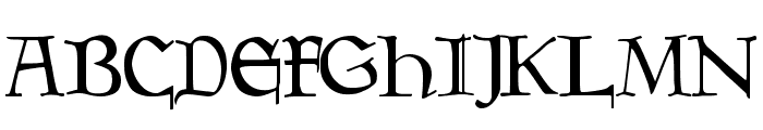 Magic:the Gathering Font UPPERCASE