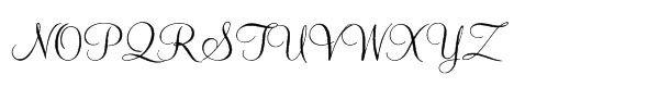 Mahogany Script™ Std Regular Font UPPERCASE
