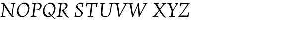 Maiola Cyrillic Italic Font UPPERCASE