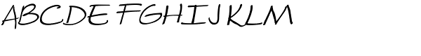 Makika Gris Italic Font UPPERCASE