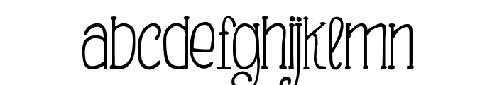 Making Lettering Tall_demo Font LOWERCASE