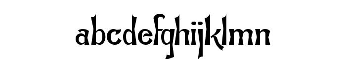 Manchuria  Normal Font LOWERCASE