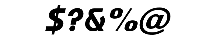 Mandala Bold Italic Font OTHER CHARS