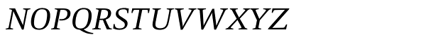 Mangan Italic Font UPPERCASE