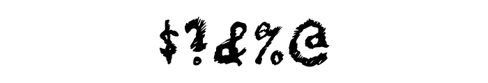 MangoScribble-Regular Font OTHER CHARS