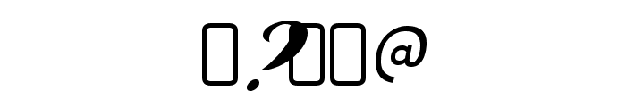 MapofYou-Regular Font OTHER CHARS