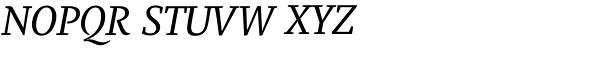 Marat Std Regular Italic Font UPPERCASE