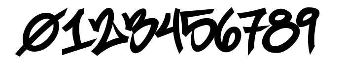Marc Digital Graffiti Heavy Font OTHER CHARS