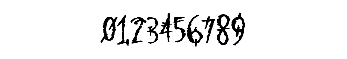 Mark of the Beast BB Font OTHER CHARS