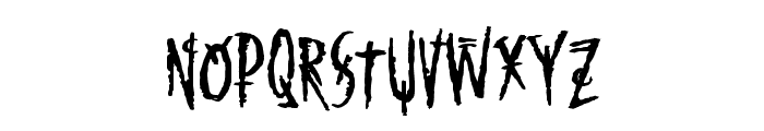 Mark of the Beast BB Font LOWERCASE
