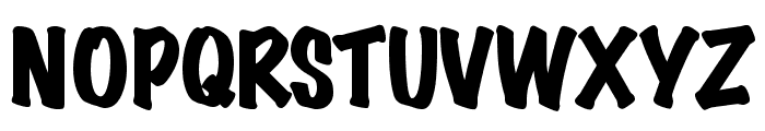 MarkerFeltWide-Plain Regular Font UPPERCASE
