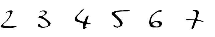 MarkerScript Font OTHER CHARS