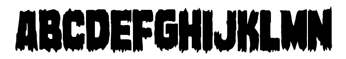 Marsh Thing Condensed Font UPPERCASE
