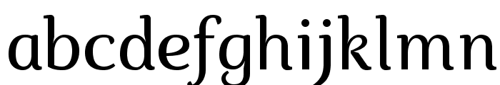 Marta-Italic Font LOWERCASE