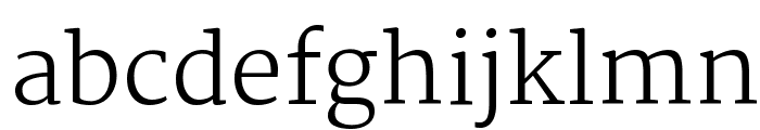 Martel UltraLight Font LOWERCASE