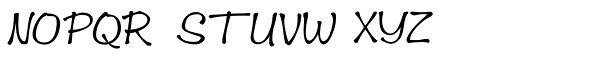 Martini Script Fat Font UPPERCASE