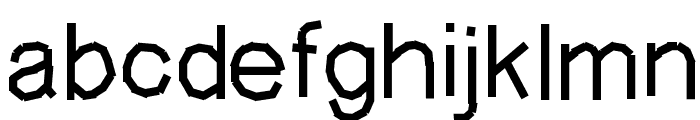 MaskingType Font LOWERCASE
