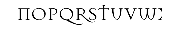 Mason Serif Regular OT Font UPPERCASE