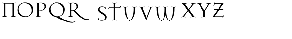 Mason Serif Regular Font UPPERCASE