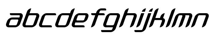 Massimo Oblique Font LOWERCASE
