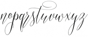 Mastura script Regular otf (400) Font LOWERCASE