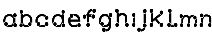 Matchstick Font LOWERCASE