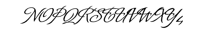Matogrosso Script OT Font UPPERCASE