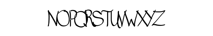 Matt Serif Font UPPERCASE